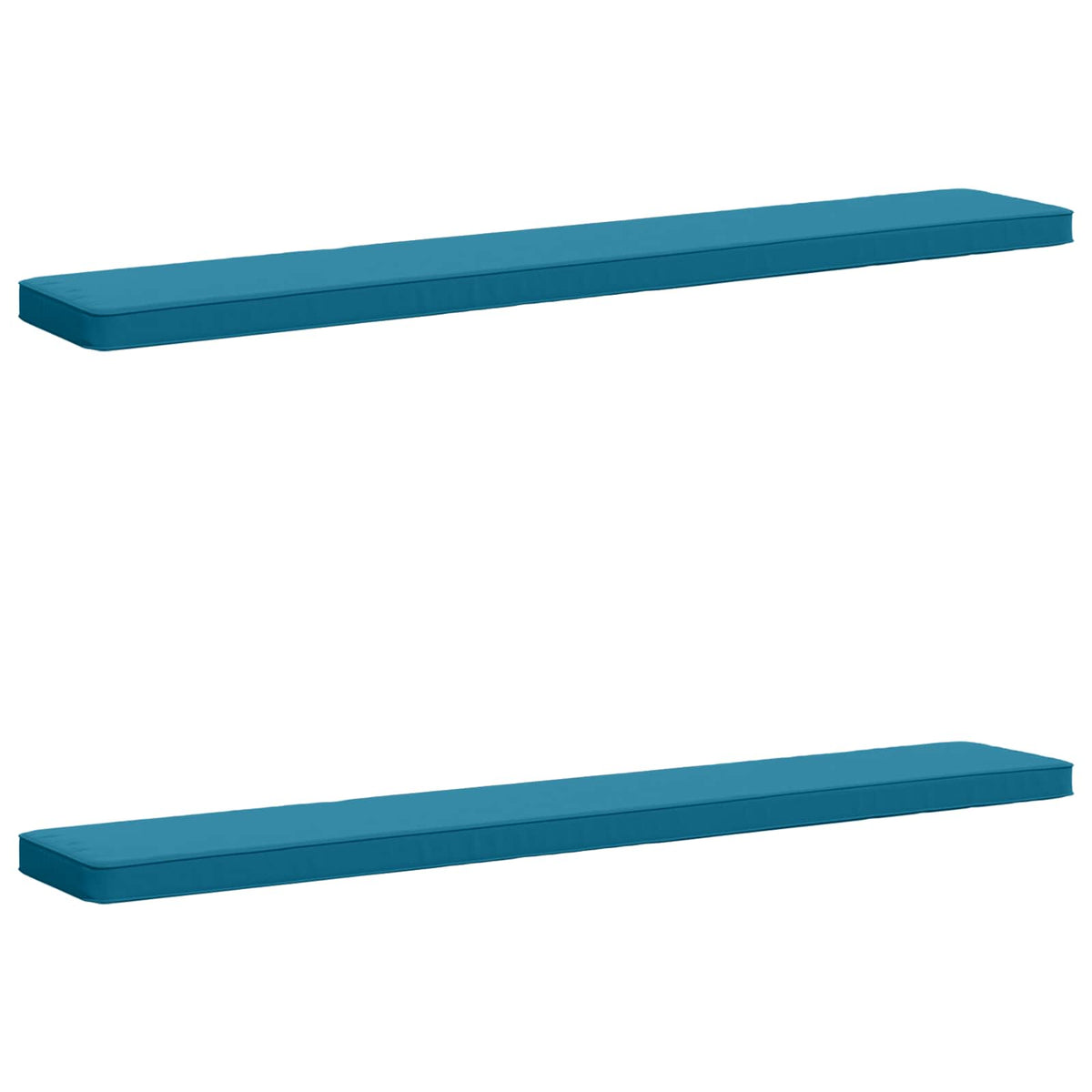 2-delige Bankkussens VUGHT 2 pcs 100% Polyester Lichtblauw