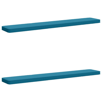 2-delige Bankkussens VUGHT 2 pcs 100% Polyester Lichtblauw