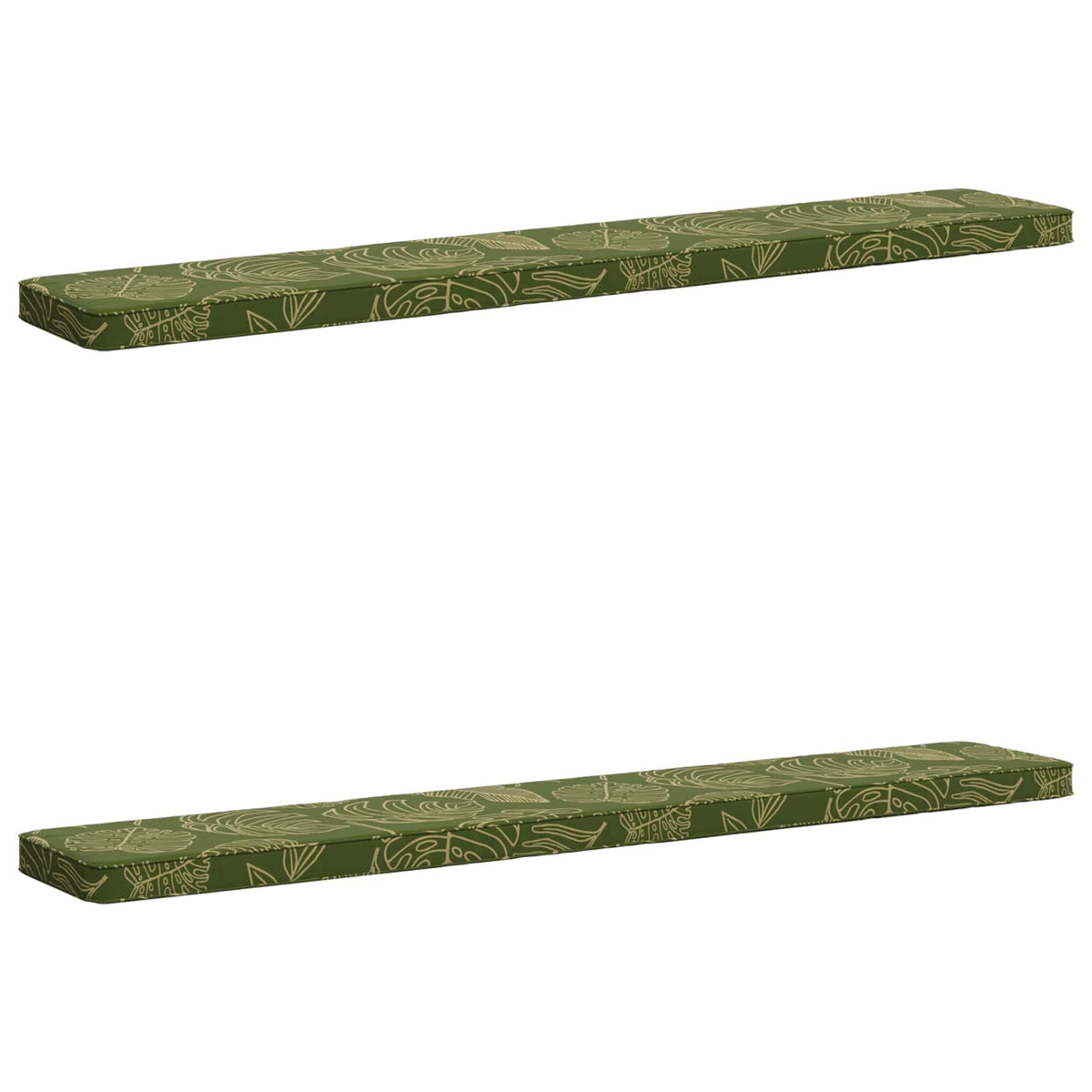 2-delige Bankkussens VUGHT 2 pcs 100% Polyester Bladontwerp