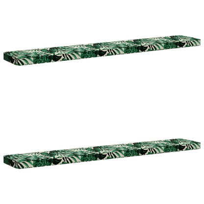 2-delige Bankkussens VUGHT 2 pcs 100% Polyester Bladpatroon