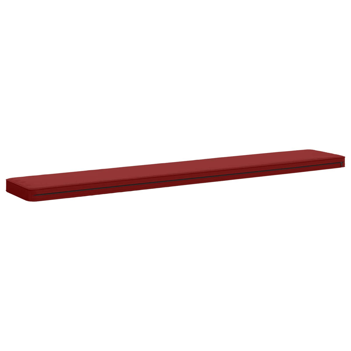 1-delig Bankkussen VUGHT 100% Polyester Wijnrood