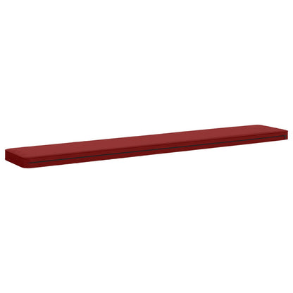 1-delig Bankkussen VUGHT 100% Polyester Wijnrood