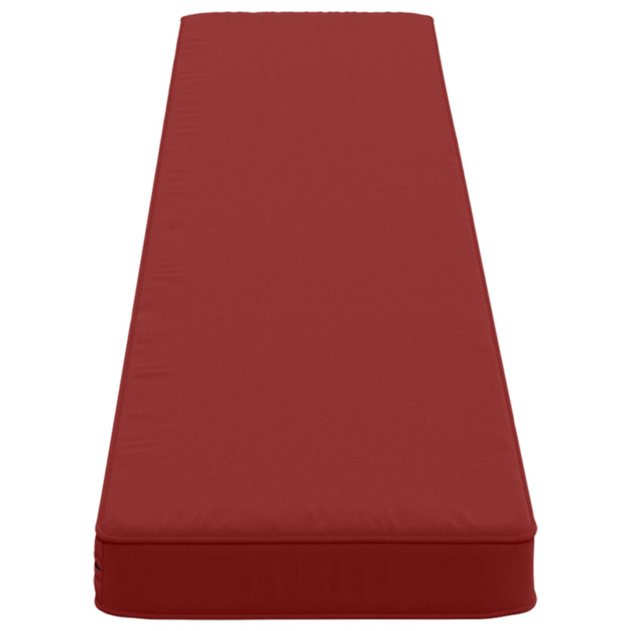 1-delig Bankkussen VUGHT 100% Polyester Wijnrood