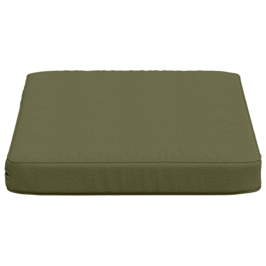 1-delig Bankkussen VUGHT 100% Polyester Olijfgroen