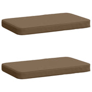 Bankkussens VUGHT 2 stuks taupe polyester