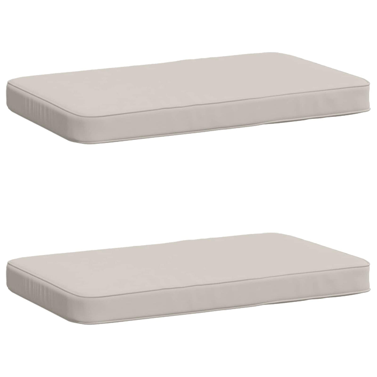 2-delige Bankkussens VUGHT 2 pcs 100% Polyester Wit