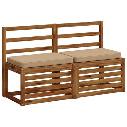 1-delig Bankkussen VUGHT 100% Polyester Zand 60 x 40 x 5 cm
