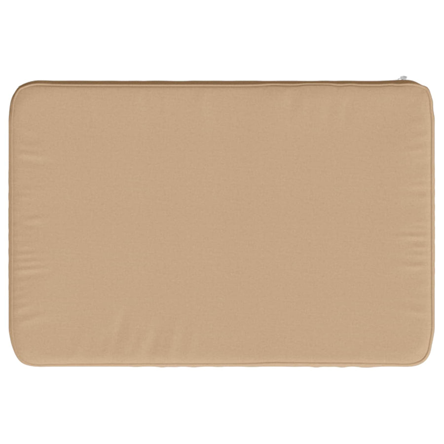 1-delig Bankkussen VUGHT 100% Polyester Zand 60 x 40 x 5 cm