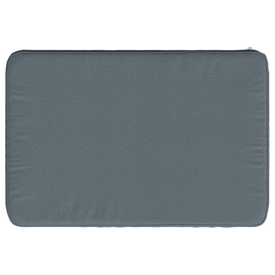1-delig Bankkussen VUGHT 100% Polyester Blauw 60 x 40 x 5 cm