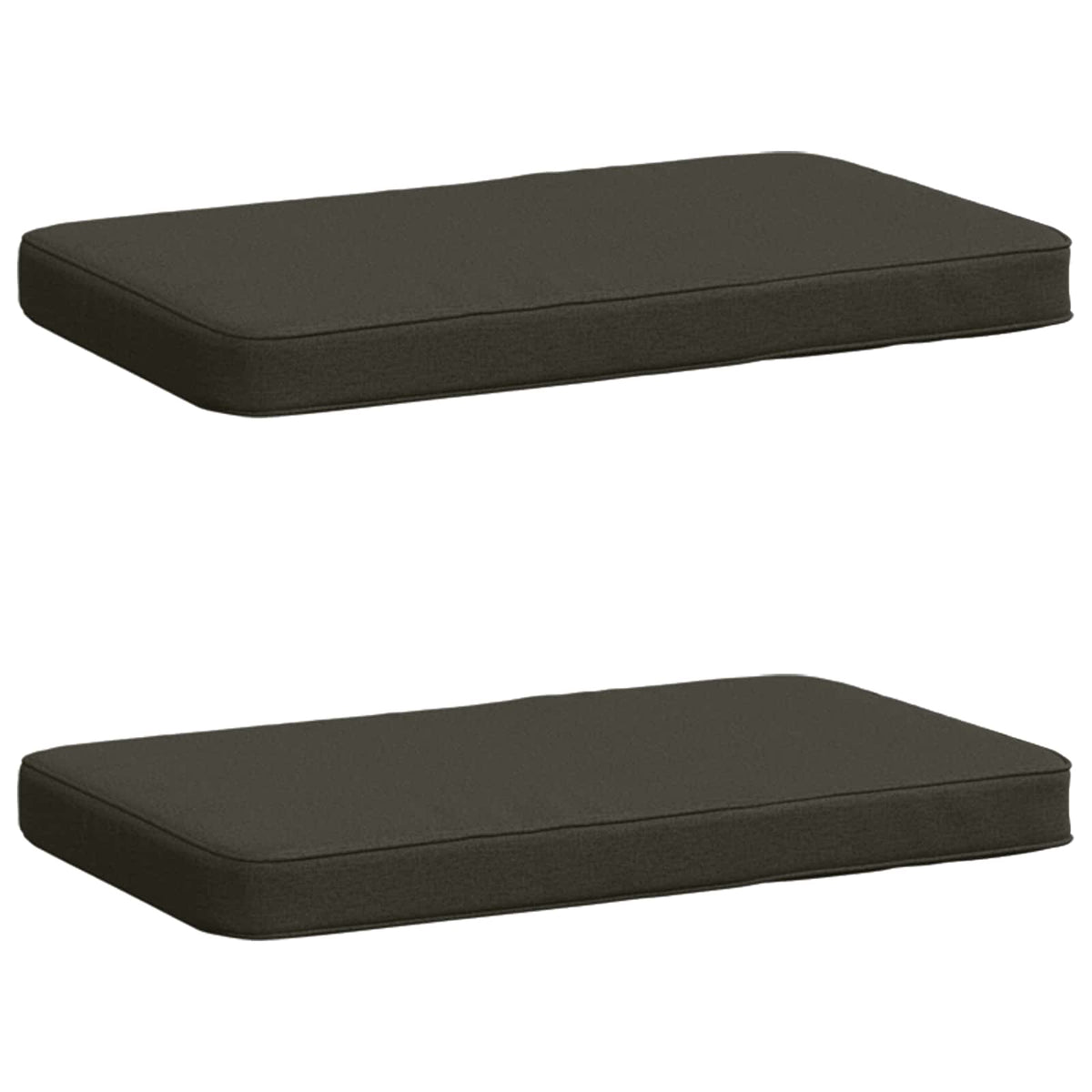 2-delige Bankkussens VUGHT 2 pcs 100% Polyester Antraciet