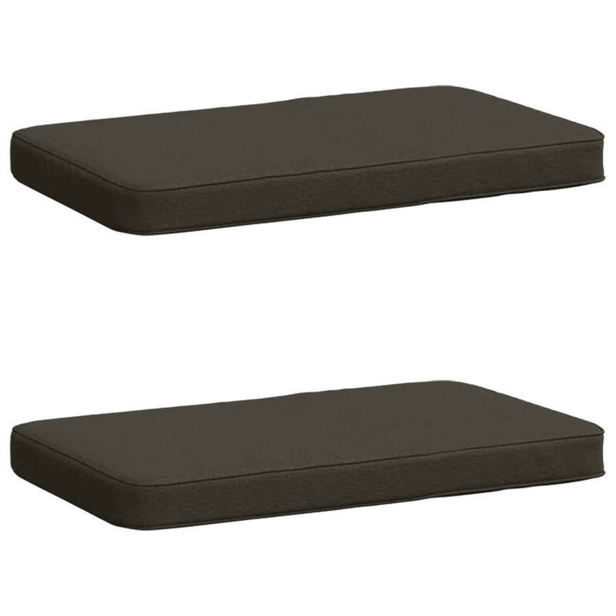 2-delige Bankkussens VUGHT 2 pcs 100% Polyester Antraciet