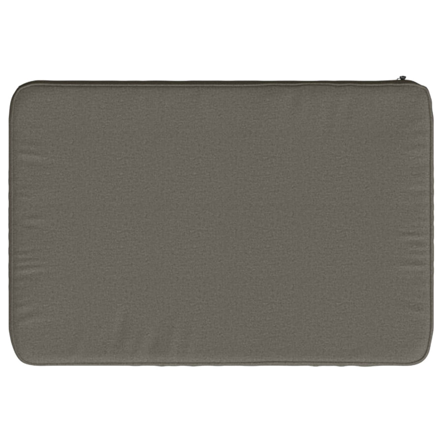 1-delig Bankkussen VUGHT 100% Polyester Grijs 60 x 40 x 5 cm