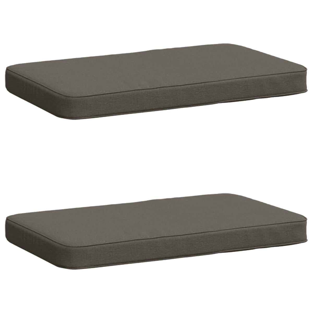 2-delige Bankkussens VUGHT 2 pcs 100% Polyester Grijs