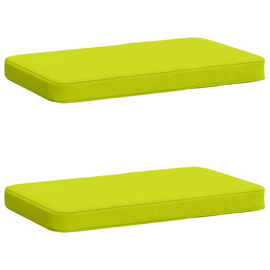 2-delige Bankkussens VUGHT 2 pcs 100% Polyester Helder groen