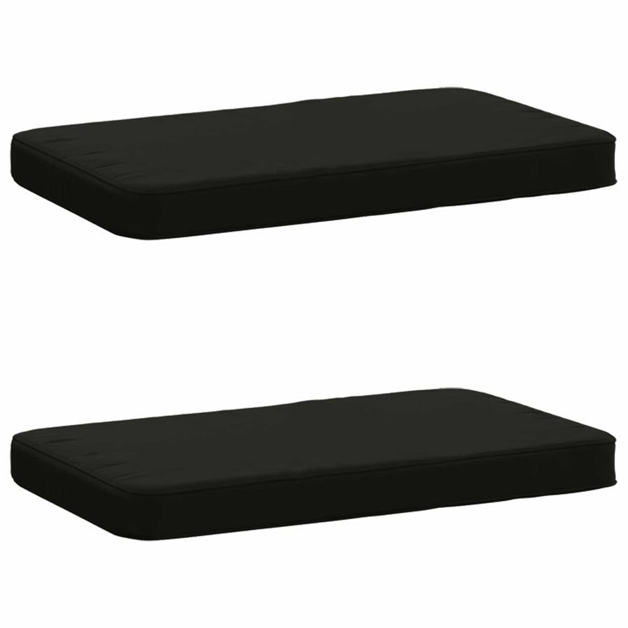 2-delige Bankkussens VUGHT 2 pcs 100% Polyester Zwart