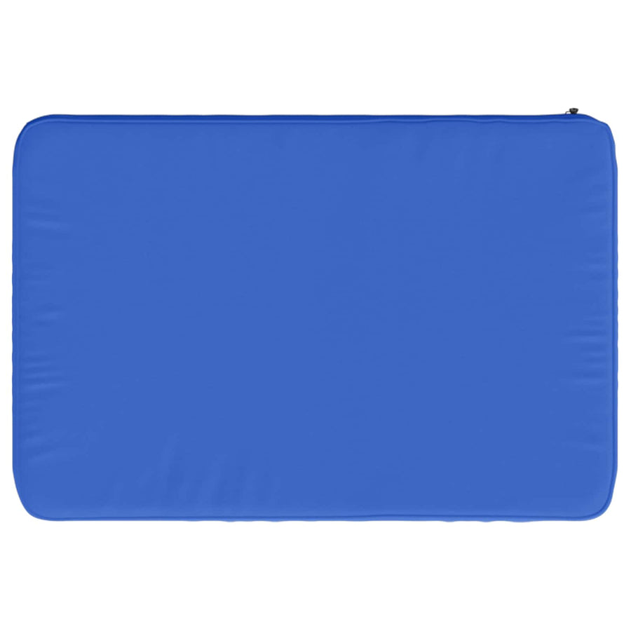1-delig Bankkussen VUGHT 100% Polyester Koninklijk Blauw