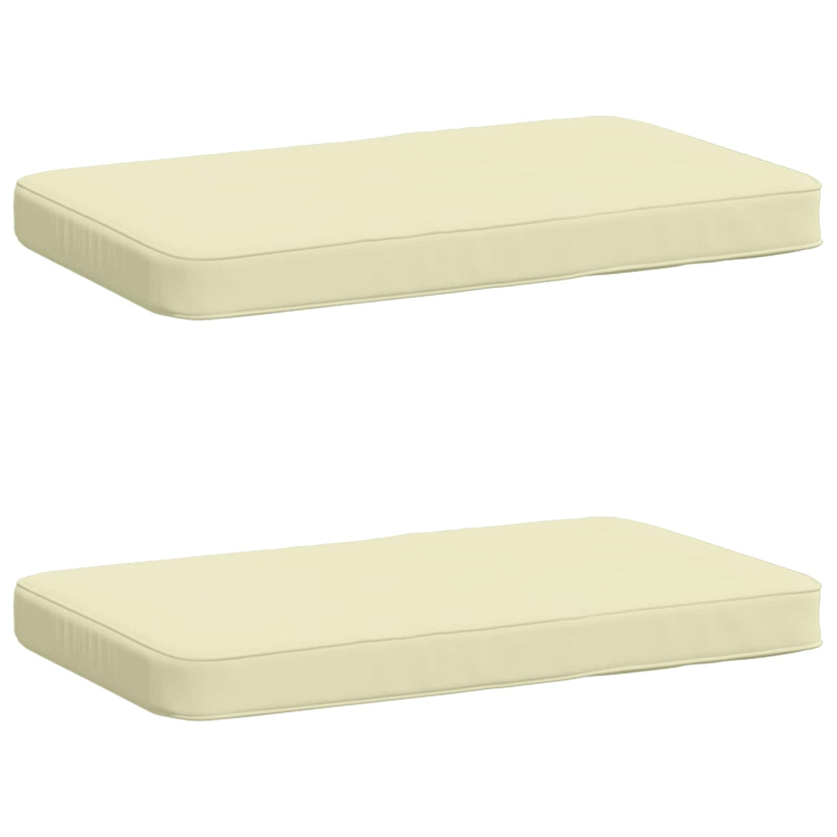 2-delige Bankkussens VUGHT 2 pcs 100% Polyester Crèmekleurig