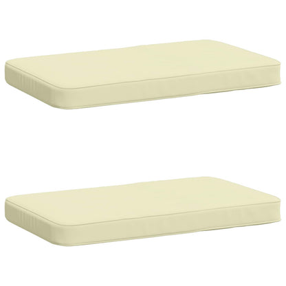 2-delige Bankkussens VUGHT 2 pcs 100% Polyester Crèmekleurig