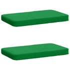 Bankkussens VUGHT 2 stuks groen polyester