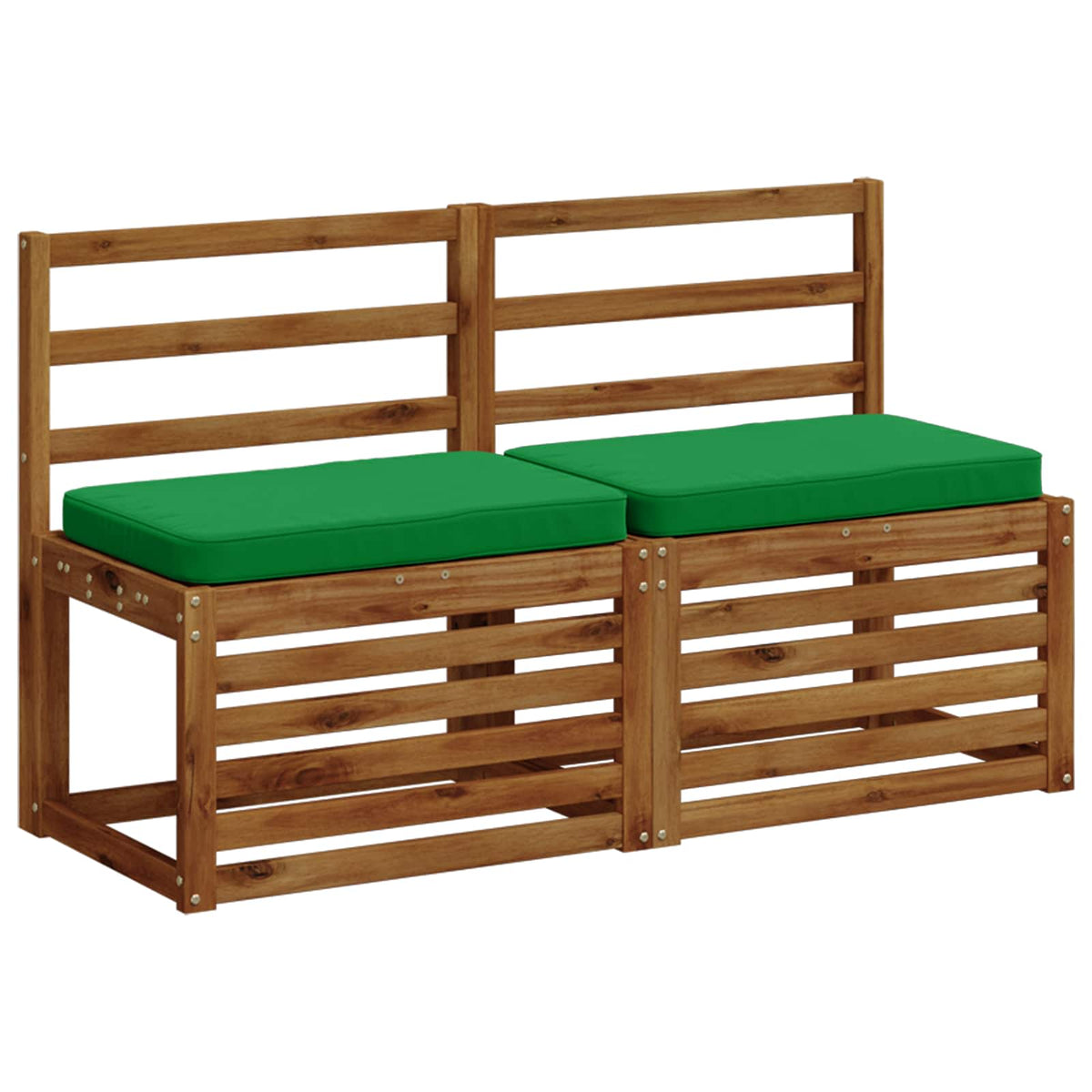 2-delige Bankkussens VUGHT 2 pcs 100% Polyester Groen