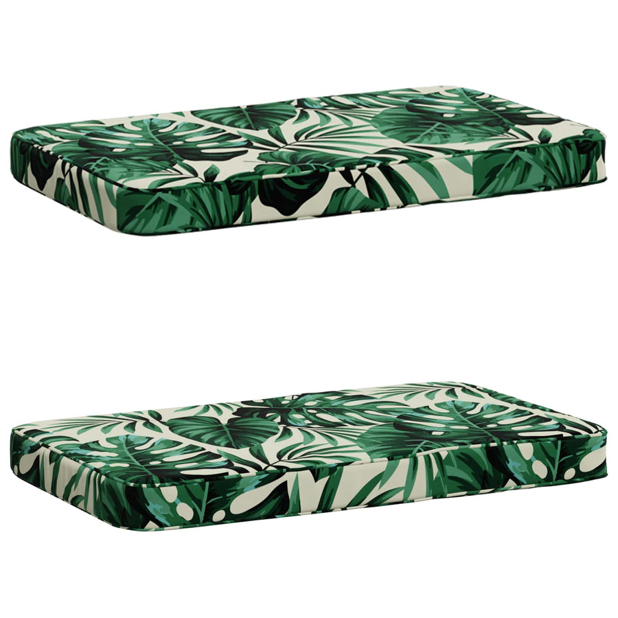 2-delige Bankkussens VUGHT 2 pcs 100% Polyester Bladpatroon