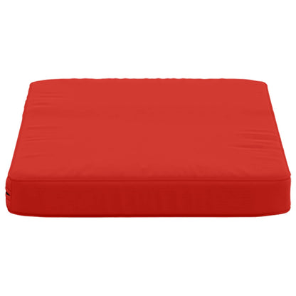 1-delig Bankkussen VUGHT 100% Polyester Rood 60 x 40 x 5 cm