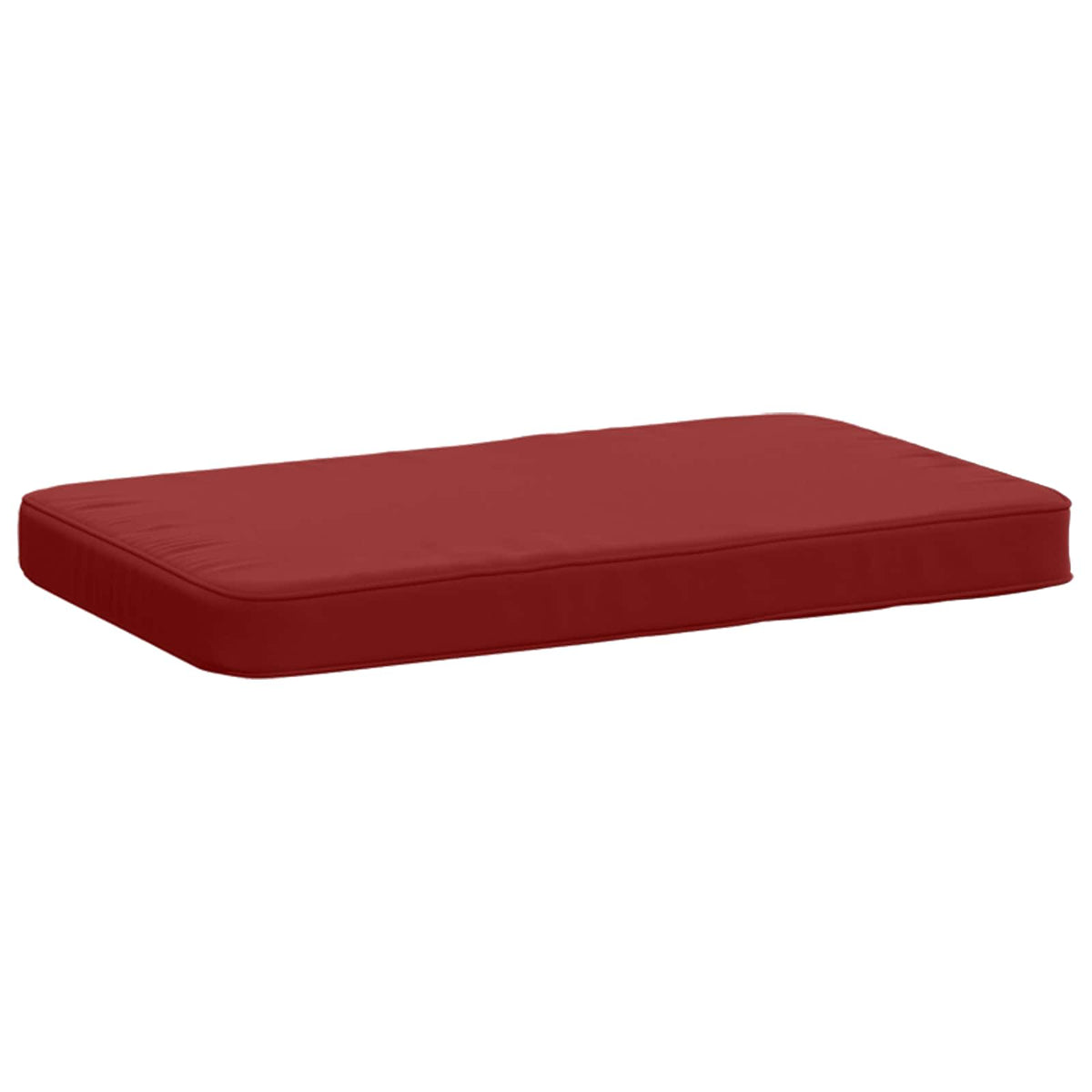 1-delig Bankkussen VUGHT 100% Polyester Wijnrood 60 x 40 x 5 cm