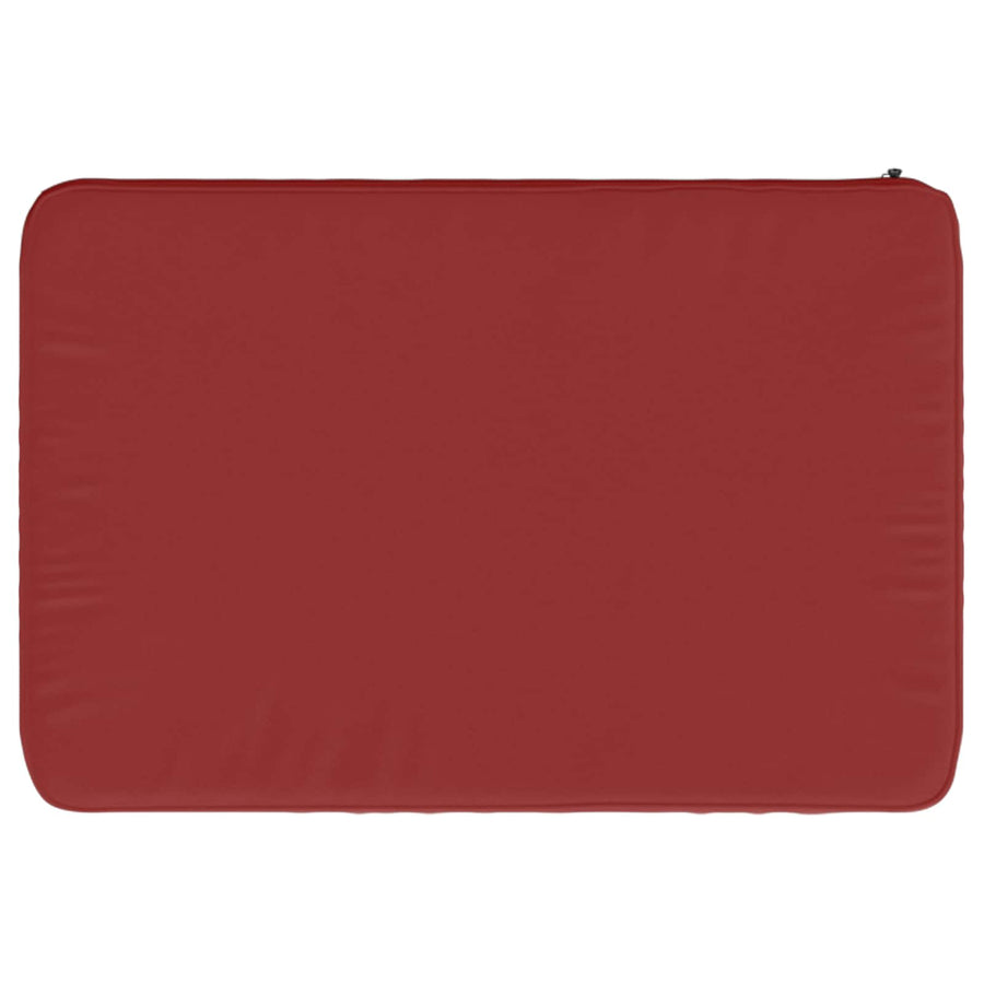 1-delig Bankkussen VUGHT 100% Polyester Wijnrood 60 x 40 x 5 cm