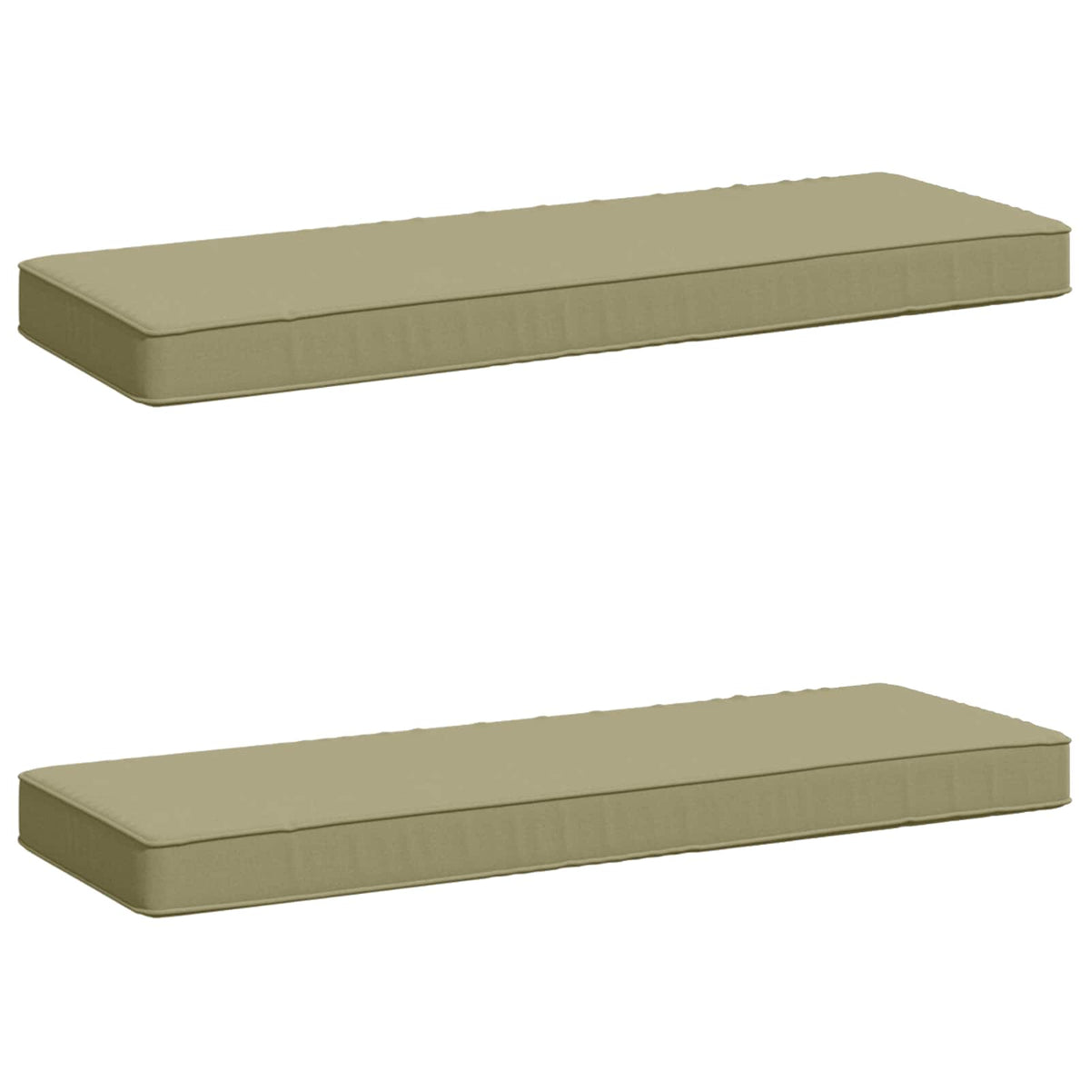 2-delige Bankkussens VUGHT 2 pcs 100% Polyester Lichtgroen