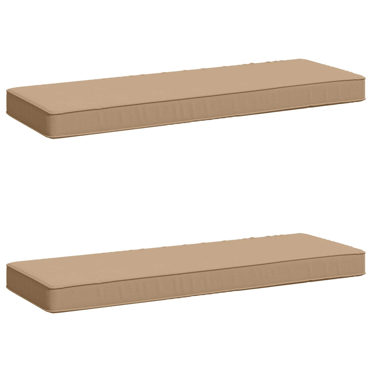 2-delige Bankkussens VUGHT 2 pcs 100% Polyester Zand