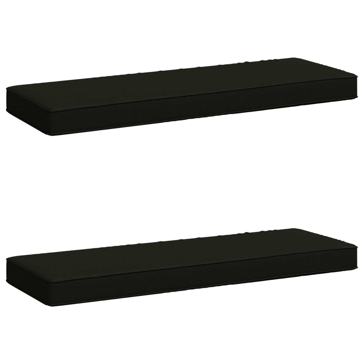 2-delige Bankkussens VUGHT 2 pcs 100% Polyester Zwart