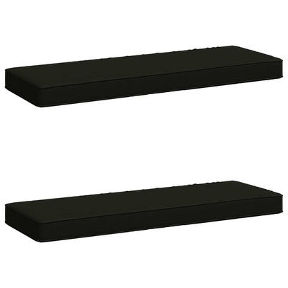 2-delige Bankkussens VUGHT 2 pcs 100% Polyester Zwart