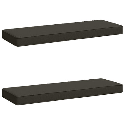 2-delige Bankkussens VUGHT 2 pcs 100% Polyester Antraciet