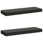 Bankkussens antraciet 2-delig 100% polyester