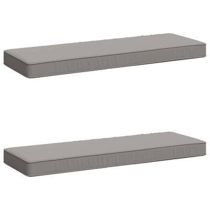 2-delige Bankkussens VUGHT 2 pcs 100% Polyester Grijs