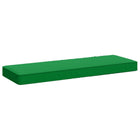 Bankkussen 80x40x5 cm groen polyester