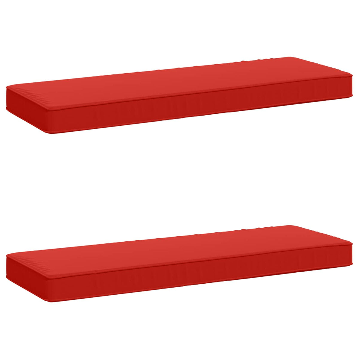 2-delige Bankkussens VUGHT 2 pcs 100% Polyester Rood