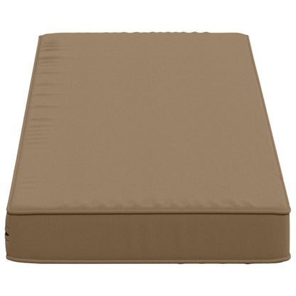 1-delig Bankkussen VUGHT 100% Polyester Taupe 80 x 40 x 5 cm