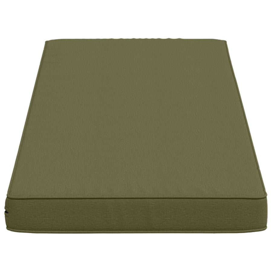 2-delige Bankkussens VUGHT 2 st 100% Polyester Olijfgroen