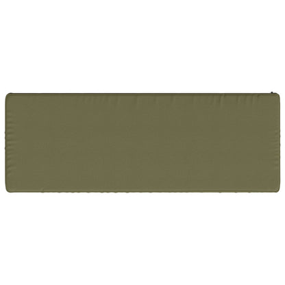 2-delige Bankkussens VUGHT 2 st 100% Polyester Olijfgroen