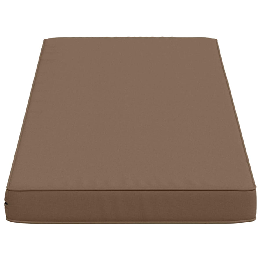 1-delig Bankkussen VUGHT 100% Polyester Taupe 100 x 40 x 5 cm