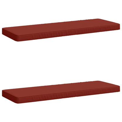 2-delige Bankkussens VUGHT 2 st 100% Polyester Rood