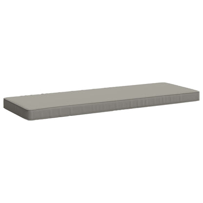 1-delig Bankkussen VUGHT 100% Polyester Grijs 100 x 40 x 5 cm