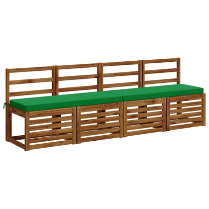 2-delige Bankkussens VUGHT 2 st 100% Polyester Groen