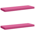 Bankkussens VUGHT 2 stuks roze polyester