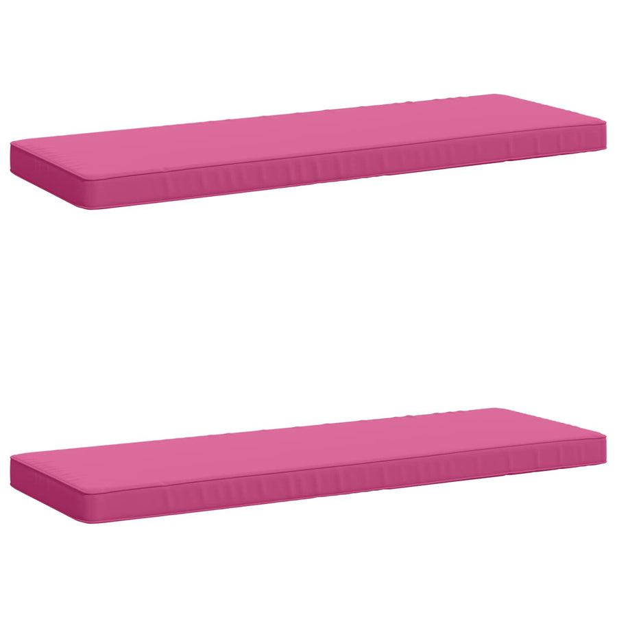 2-delige Bankkussens VUGHT 2 st 100% Polyester Roze