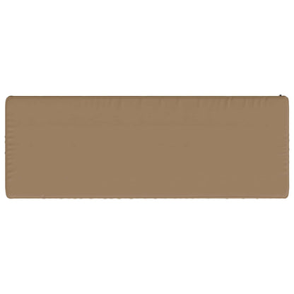 2-delige Bankkussens VUGHT 2 st 100% Polyester Taupe