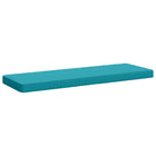 Bankkussen 100% polyester turquoise
