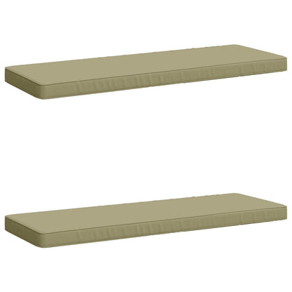 2-delige Bankkussens VUGHT 2 st 100% Polyester Lichtgroen
