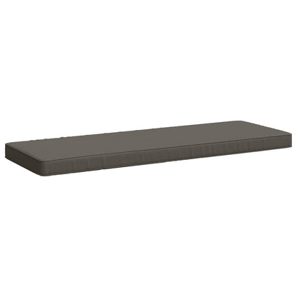 1-delig Bankkussen VUGHT 100% Polyester Grijs 110 x 40 x 5 cm